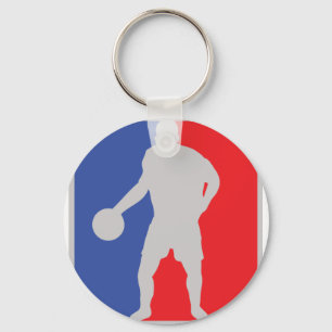 basketball player key ring