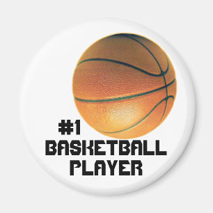Basketball Player Magnet