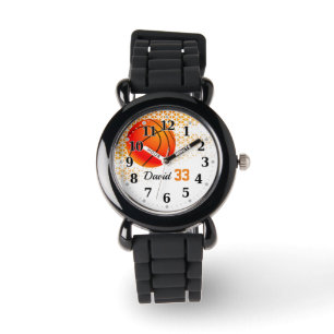 Basketball Player Number   Funny Personalizable Watch