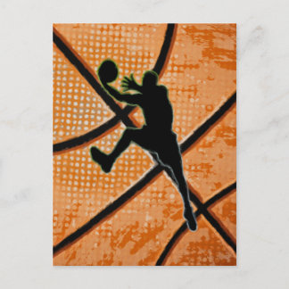 Basketball Player Postcard
