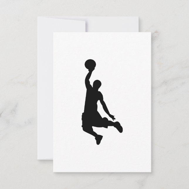 Basketball Player Silhouette (Front)