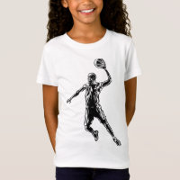 Basketball Player Slam Dunk Dark Design