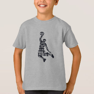 Basketball player slam dunk T-Shirt