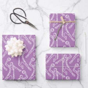Basketball Player Slam Dunk Wrapping Paper Sheet