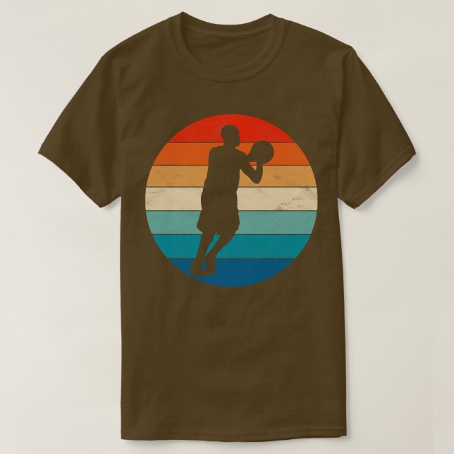 Basketball Player T-Shirt (Design Front)