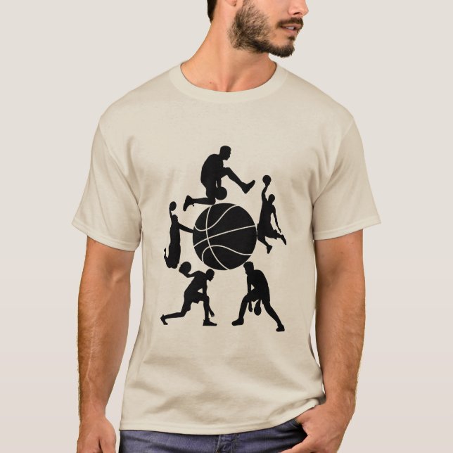 Basketball player t-shirt (Front)