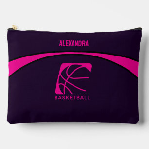 Basketball Player, Team, Birthday Gift     Accessory Pouch