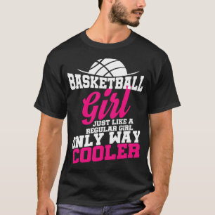 Basketball Player Teens Women Girls Funny Gift T-Shirt