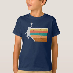 Basketball Player Various Colour Line Vintage T-Shirt