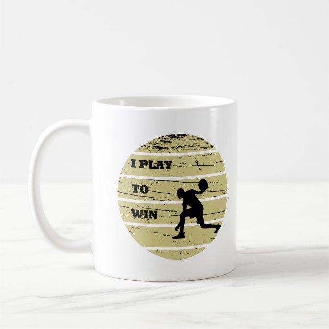 Basketball player vintage sunset retro style coffee mug (Left)