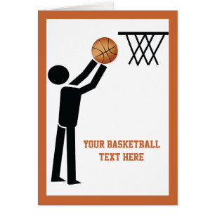 Basketball player with ball custom