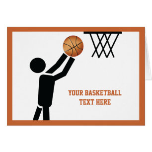 Basketball player with ball custom