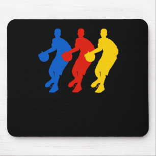 Basketball Players (bry For Dark Shirts) Mouse Pad