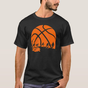 Basketball Players Great Vintage Men Women Kids 2 T-Shirt