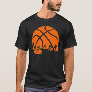 Basketball  Players Great Vintage Men Women Kids 2 T-Shirt