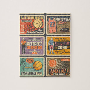 Basketball players’ jigsaw puzzle