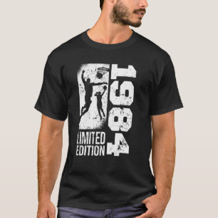 Basketball-Players Vintage born 1984 Birthday Bask T-Shirt