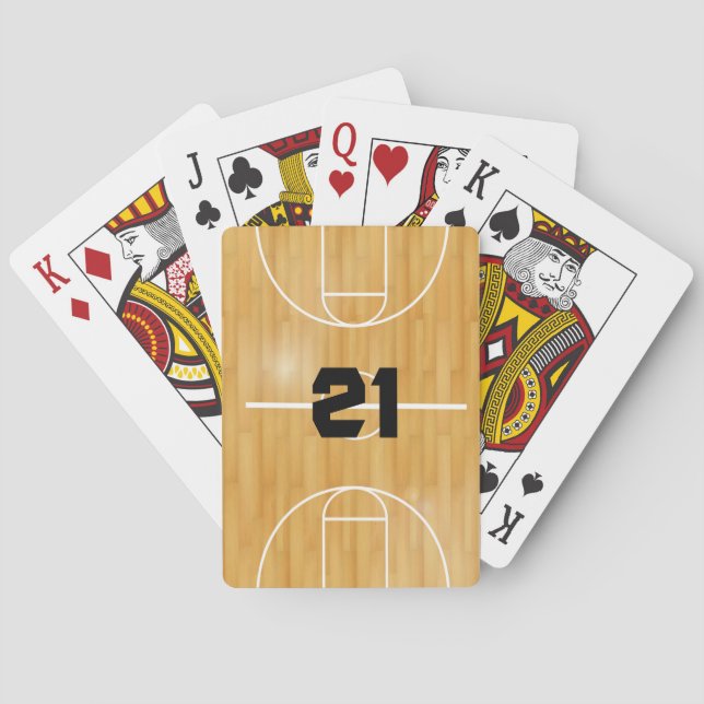 Basketball Playing Cards (Back)