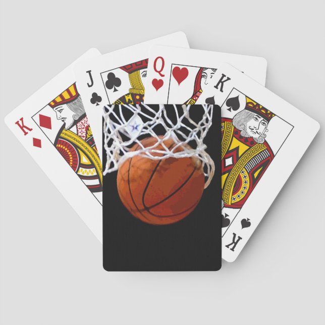 Basketball Playing Cards (Back)
