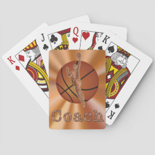 Basketball Playing Cards, Basketball Coach Gifts Cards