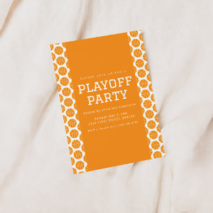 Basketball Playoff Party Invitation Template