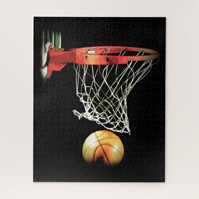 Basketball - Popular Sports Art Jigsaw Puzzle (Vertical)