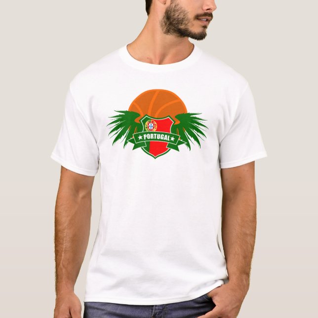Basketball Portugal T-Shirt (Front)