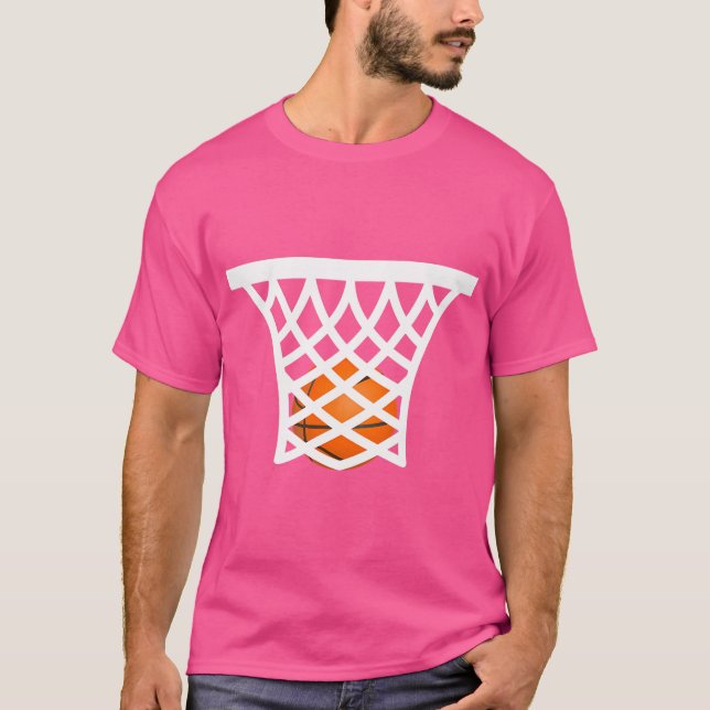 Basketball Practice Perfect Shot T-Shirt (Front)