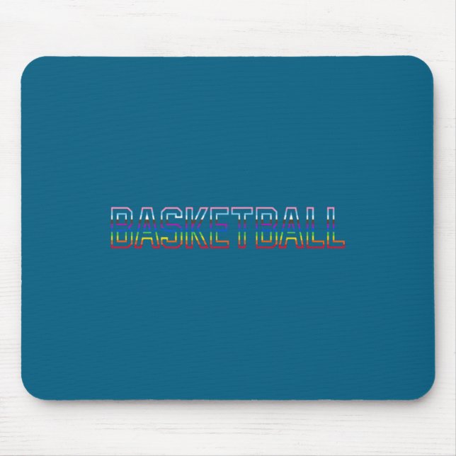 Basketball Pride Mouse Pad (Front)