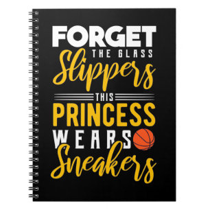 Basketball Princess Wears Sneakers Notebook
