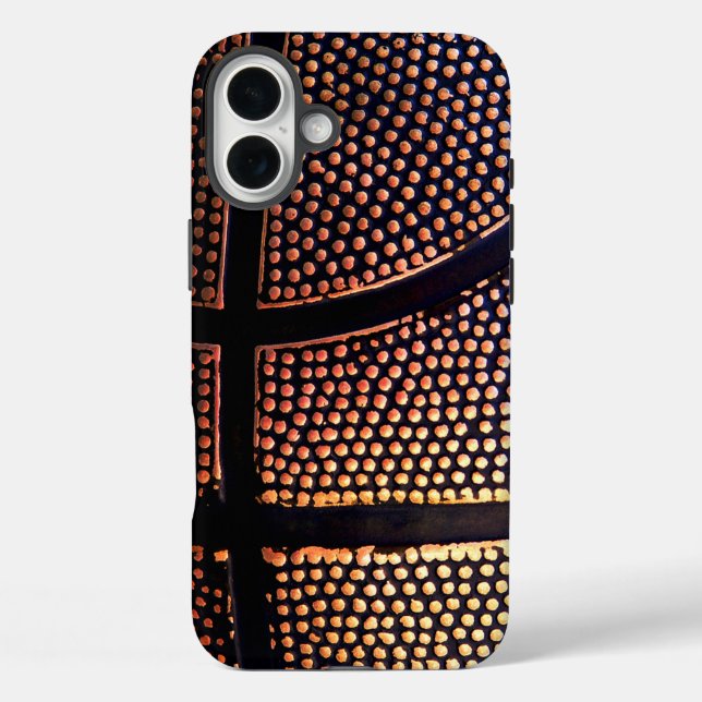 Basketball Print Phone Case (Back)