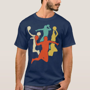 Basketball Retro Vintage for Men Women Boys Girls T-Shirt