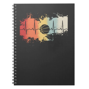 Basketball Retro Vintage Notebook