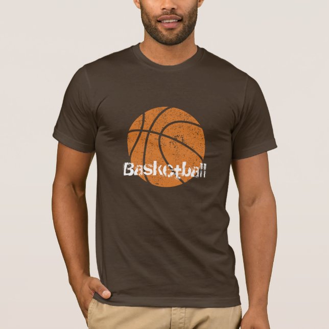 basketball rough t-Shirt (Front)