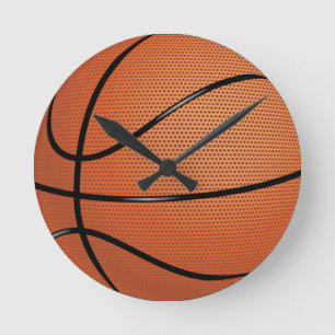 Basketball Round Clock