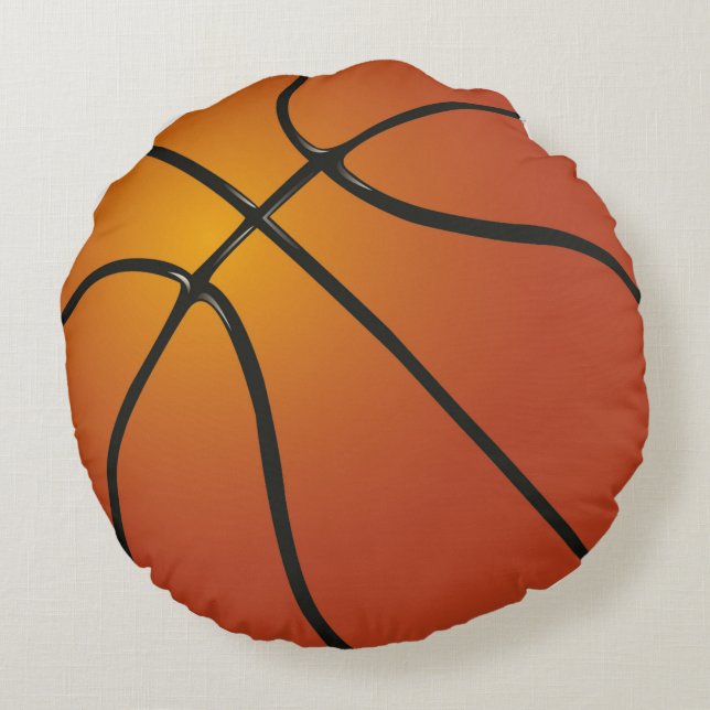 Basketball Round Cushion (Back)