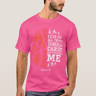 Basketball Sayings Christian Verse Teen Boys Kids T-Shirt