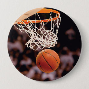 Basketball Scoring 10 Cm Round Badge