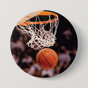 Basketball Scoring 7.5 Cm Round Badge