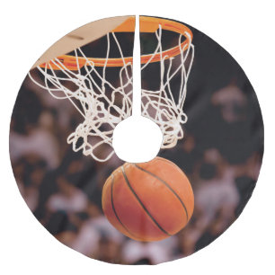 Basketball Scoring Brushed Polyester Tree Skirt