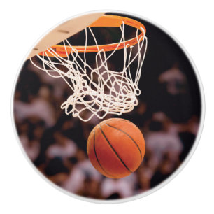 Basketball Scoring Ceramic Knob
