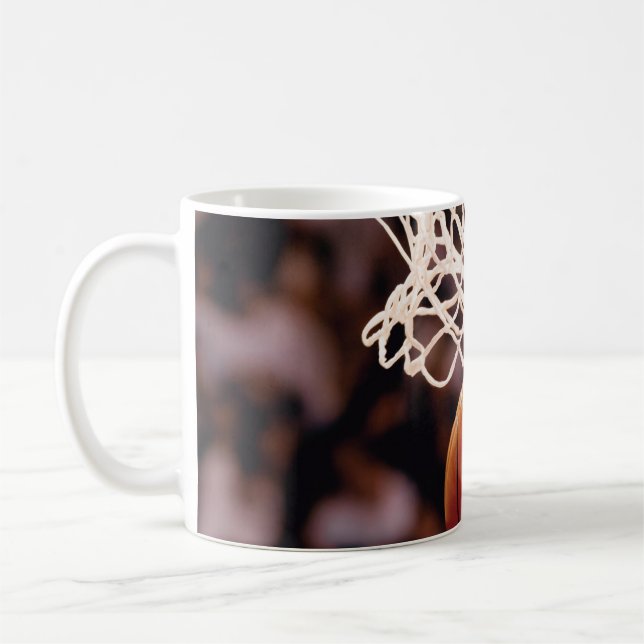 Basketball Scoring Coffee Mug (Left)