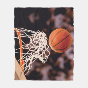 Basketball Scoring Fleece Blanket