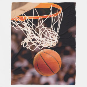 Basketball Scoring Fleece Blanket