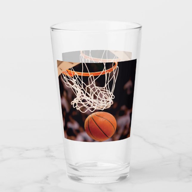 Basketball Scoring Glass (Front)