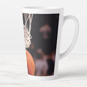 Basketball Scoring Latte Mug