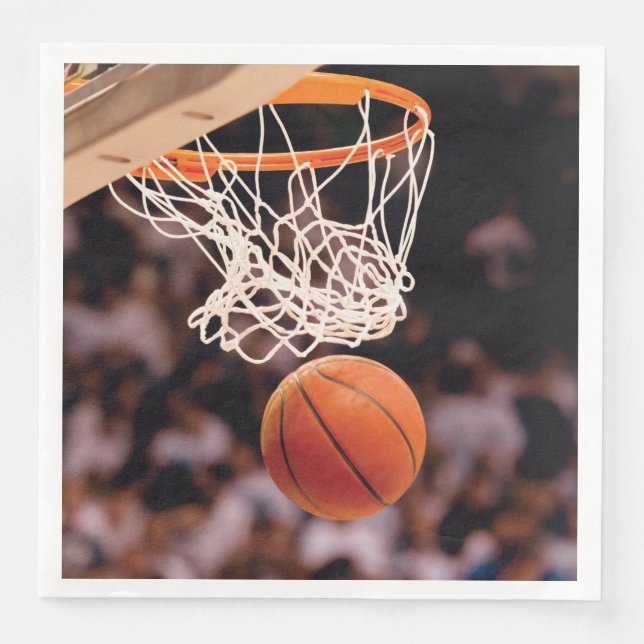 Basketball Scoring Napkin (Front)