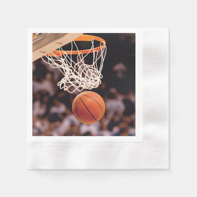 Basketball Scoring Napkin (Front)