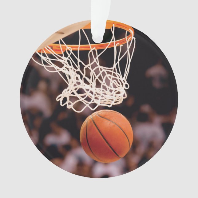 Basketball Scoring Ornament (Front)