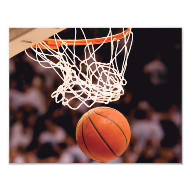 Basketball Scoring Photo Print (Front)